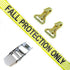 Fall Protection Strap with Buckle and Snap Claw Hook