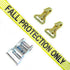 Fall Protection Strap with Ratchet and Snap Claw Hook