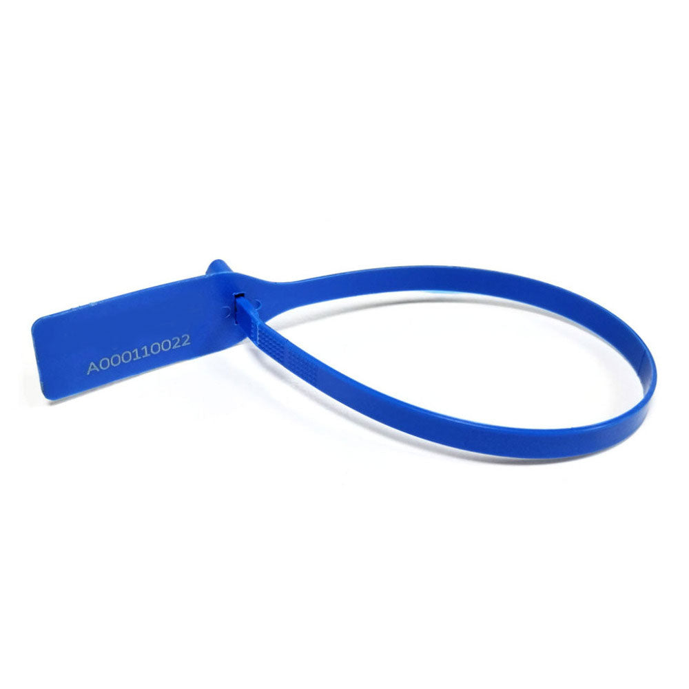 1000x Numbered Plastic Tabbed Ring Seals