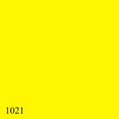 Square of yellow Panama PVC material - 1021