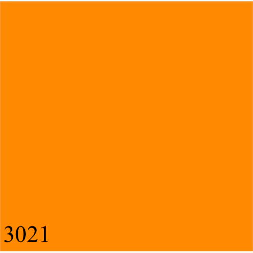 Square of orange Panama PVC material - 3021