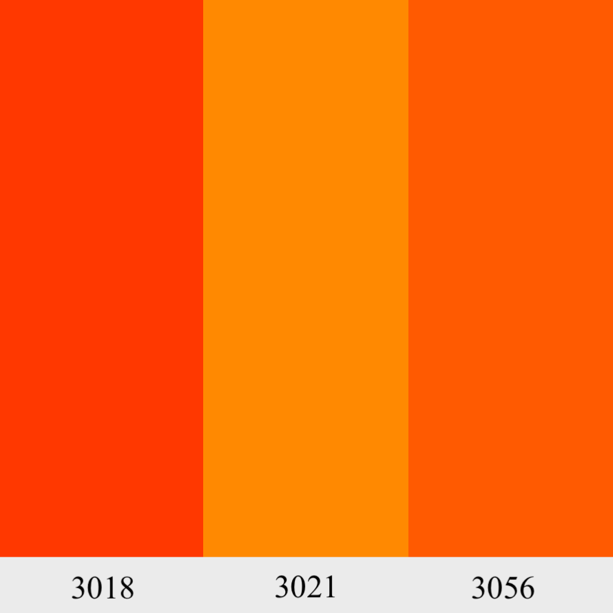 Orange Panama material shades