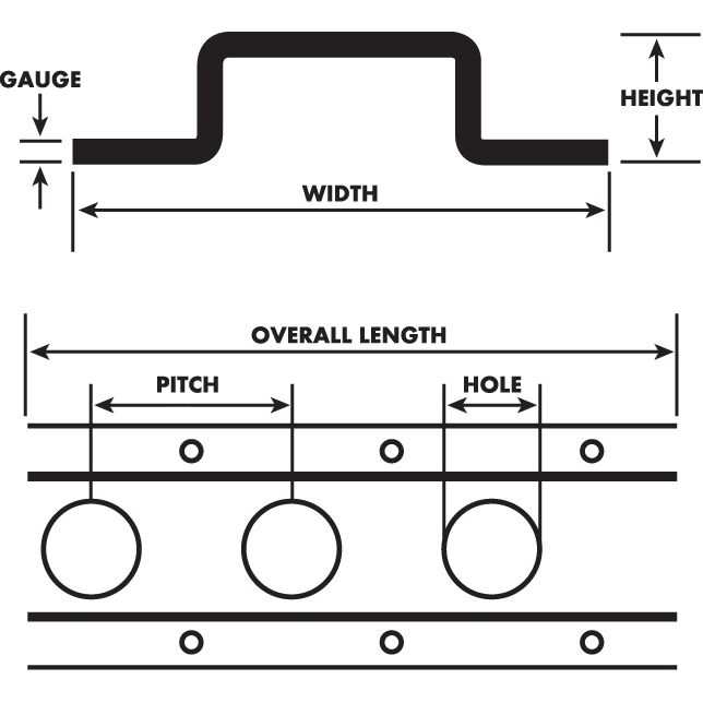 Track specification diagram