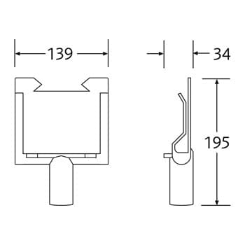 CP06 Line drawing with dimensions